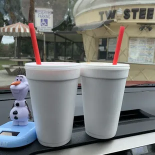 Jan 2020: $7 for two medium shakes