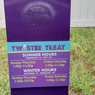 Store hours