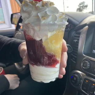 Strawberry Pineapple Sundae!