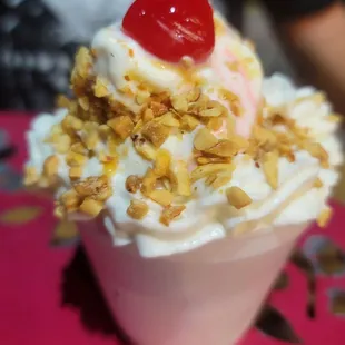a cherry on top