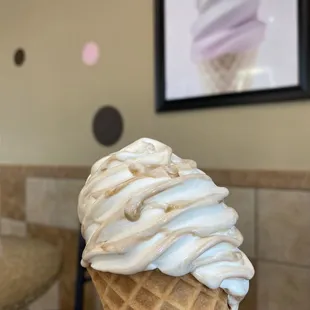Butter pecan soft serve