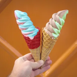 Over 20 flavors of soft serve ice cream!
