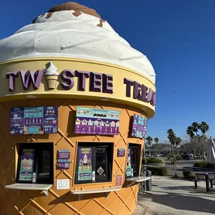an ice cream shop