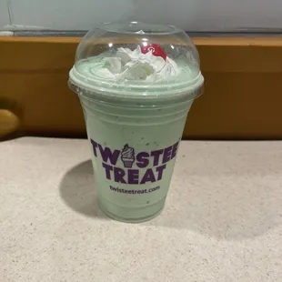 Pistachio Milkshake