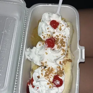 Banana split all the way