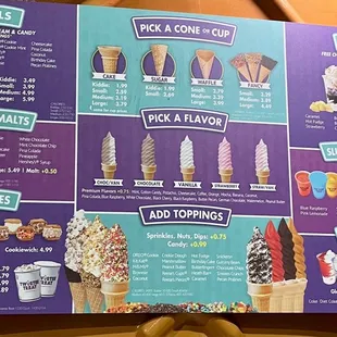 Goodies with Prices.