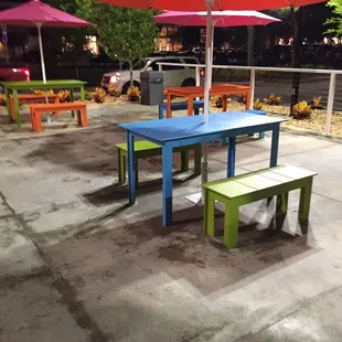 Patio seating
