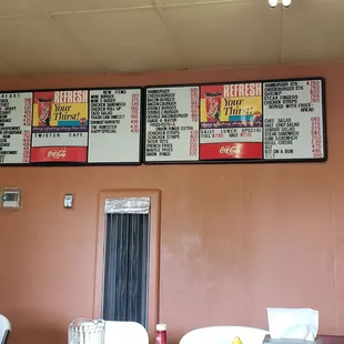 Menu for The Twister Cafe