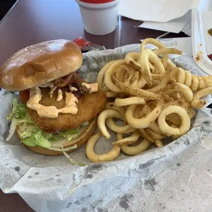 Scorpion Ranch Spicy Chicken Sandwich