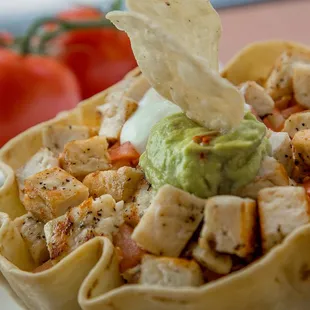 a tortilla