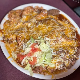 (3 Enchilada Platter)