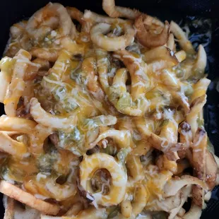 Large Green Chile Cheese Fries