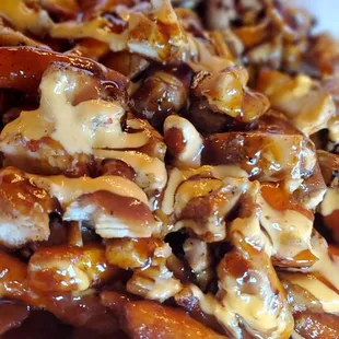 Loaded fries..mmm with chicken