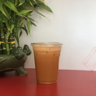 Now we served 2 sizes large 24oz and small 16oz.
-Thia Tea Milk