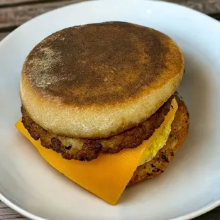 Rise'N'Shine Sausage Breakfast Sandwich