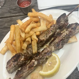 Authentic Pork Souvlaki