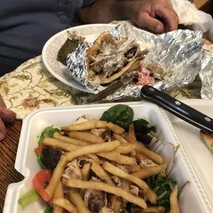 a man sitting at a table