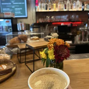 Salted Nutella latte ( I got mine decaf )