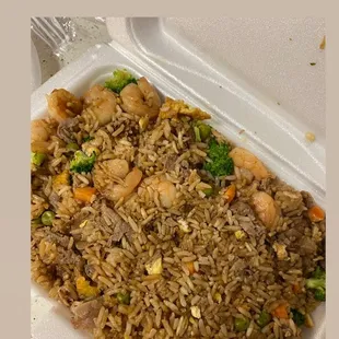 Hibachi fried rice!