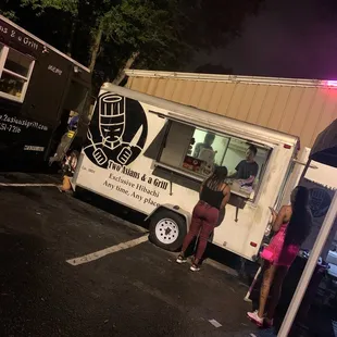 Located outside