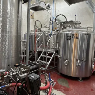 7BBL brew house ("hot side")