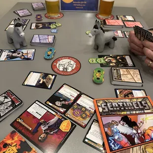 Board Games (Wednesday is open gaming and anytime you want to play, we have a variety of games and puzzles or bring your own)