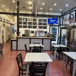 Taproom across from bar