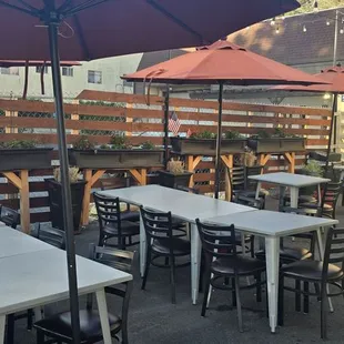 Cute little outside area.