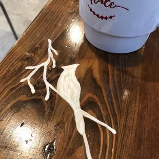 Bird inset I'm table