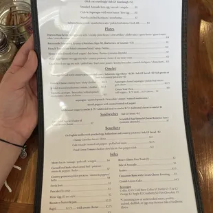 Breakfast Menu