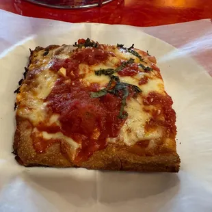 Grandma Bess pizza slice