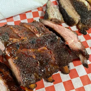 Dry &amp; puny ribs.