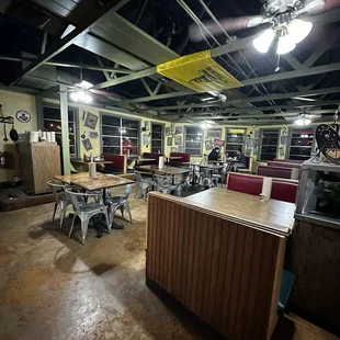 Seating in the front