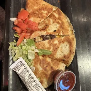 Steak and Chicken Quesadillas