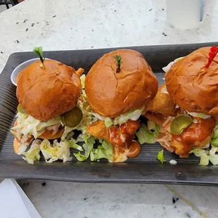 Nashville Hot Chicken Sliders