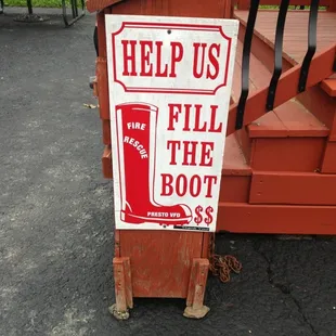 Dedicated to helping the local fire department