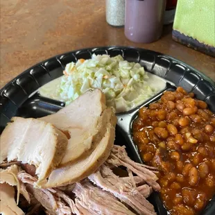 Two Meat Sandwich Plate
