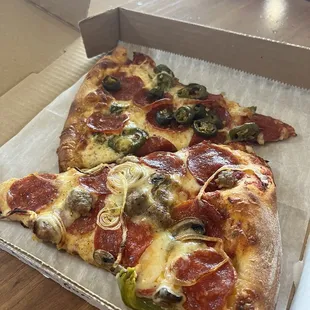 Pepperoni and jalepeno y combo mixto