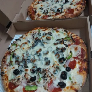 pizza, food