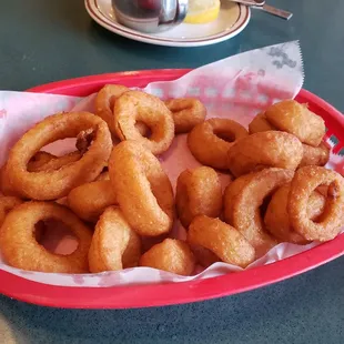 5.99 worth of onion rings  !?