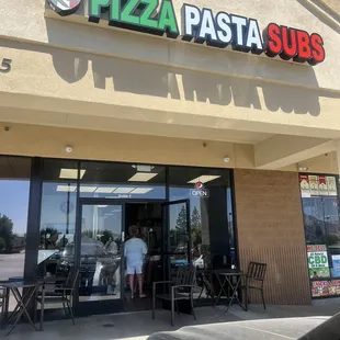a pizza restaurant