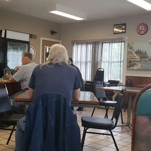 diners sitting at the counter