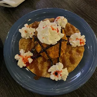 Fried ice cream is so yummy and we just HAD to get it!!
