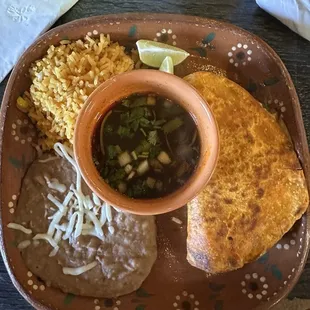 Quesabirria lunch special