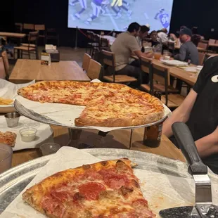 Meat lovers pizza