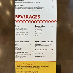 Menu 10/5/2024