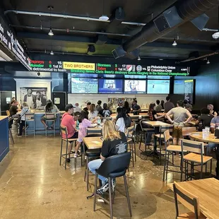 Bar area