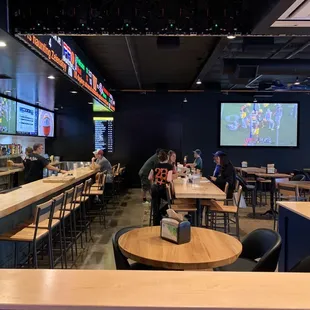 Bar area