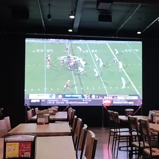 The biggest screen I&apos;ve ever seen...