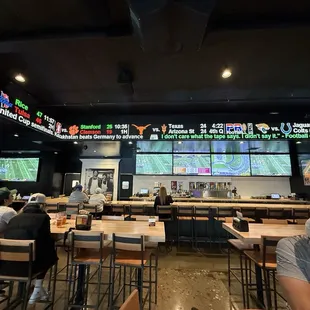 interior, sushi and sashimi